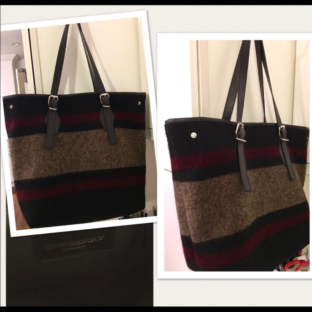 Vintage Burberry Tote